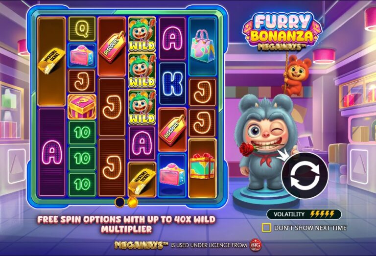 Screenshot 1 van Furry Bonanza Megaways